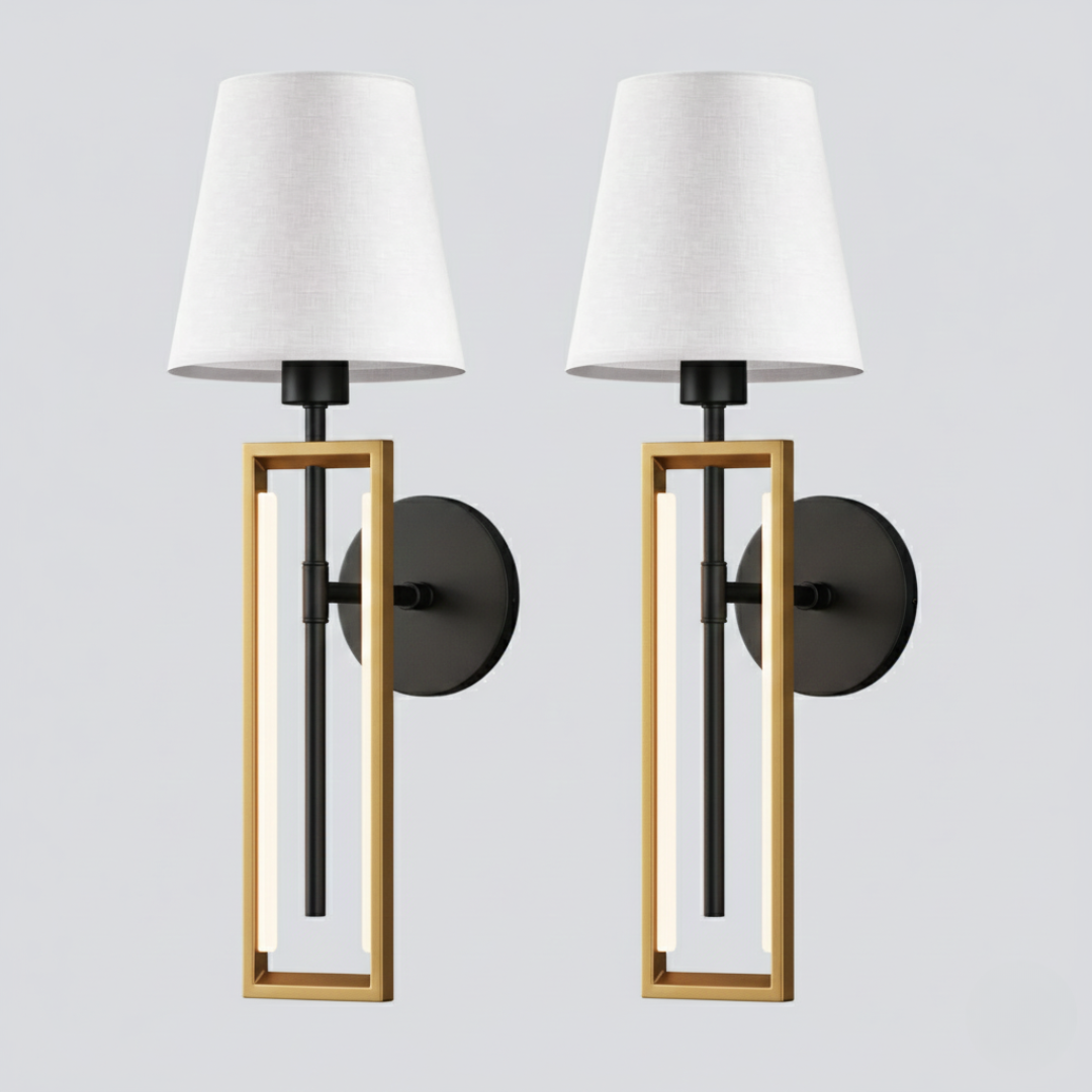 Aplique de pared inalámbrico (set de 2)